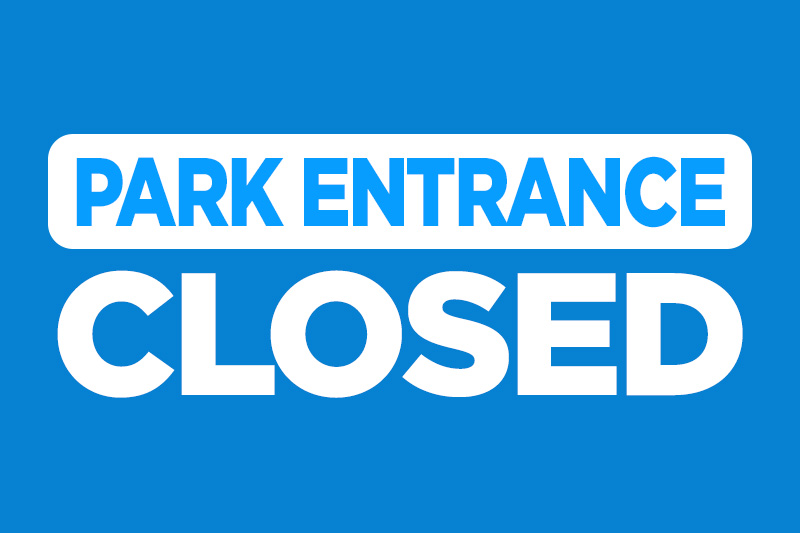 Allentown Road Park Entrance Closed
